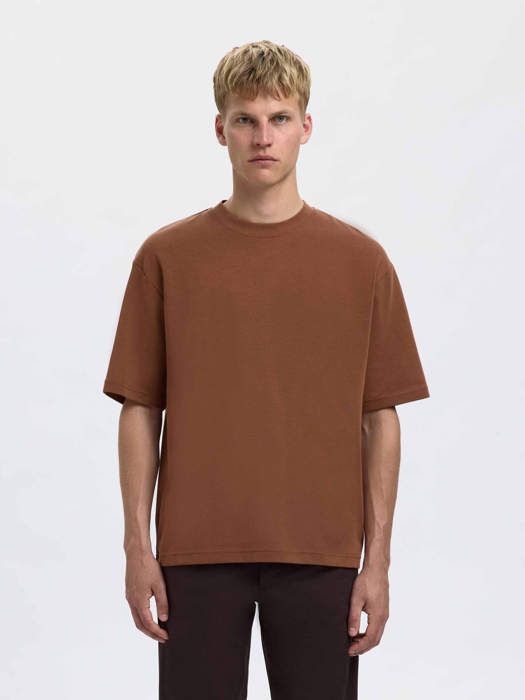 LOOSE FIT T-SHIRT, Soft Silt, highres