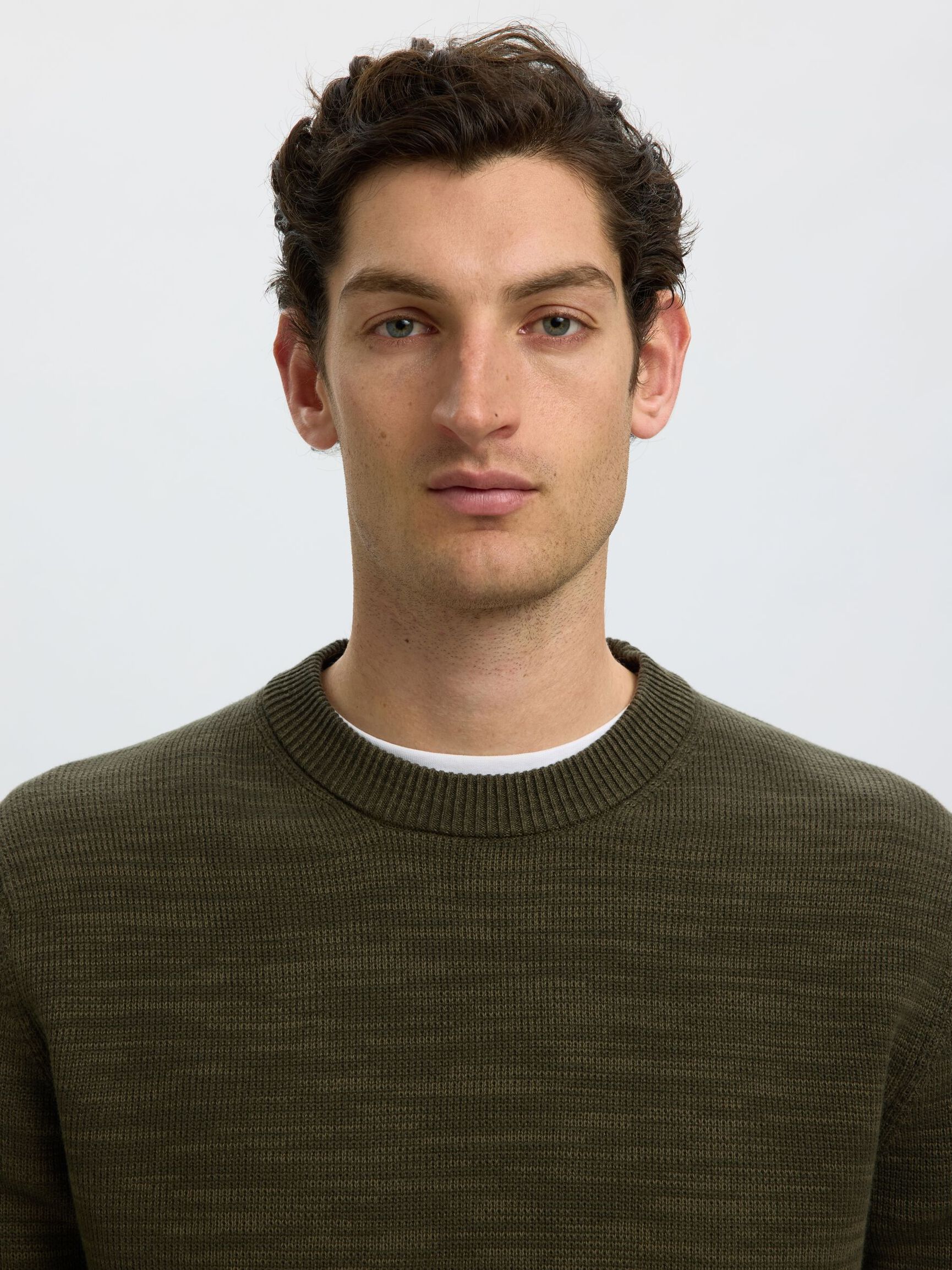 CREWNECK PULLOVER, Forest Night, highres