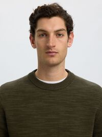 CREWNECK PULLOVER, Forest Night, highres