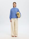 Selected BRODERIE ANGLAISE SHIRT, Cornflower Blue, highres - 16092185_CornflowerBlue_008.jpg