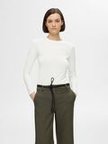 Selected BASIC LONG-SLEEVED T-SHIRT, Snow White, highres - 16094343_SnowWhite_003.jpg