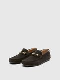 Selected WILDLEDER LOAFERS MIT TRENSEN-DETAIL, Black, highres - 16093336_Black_006.jpg