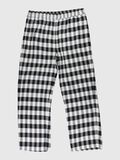 Selected GINGHAM CHECK TROUSERS, Black, highres - 80000430_Black_873992_001.jpg