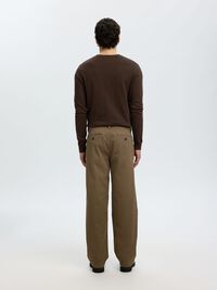 220 LOOSE FIT TROUSERS, Chocolate Chip, highres