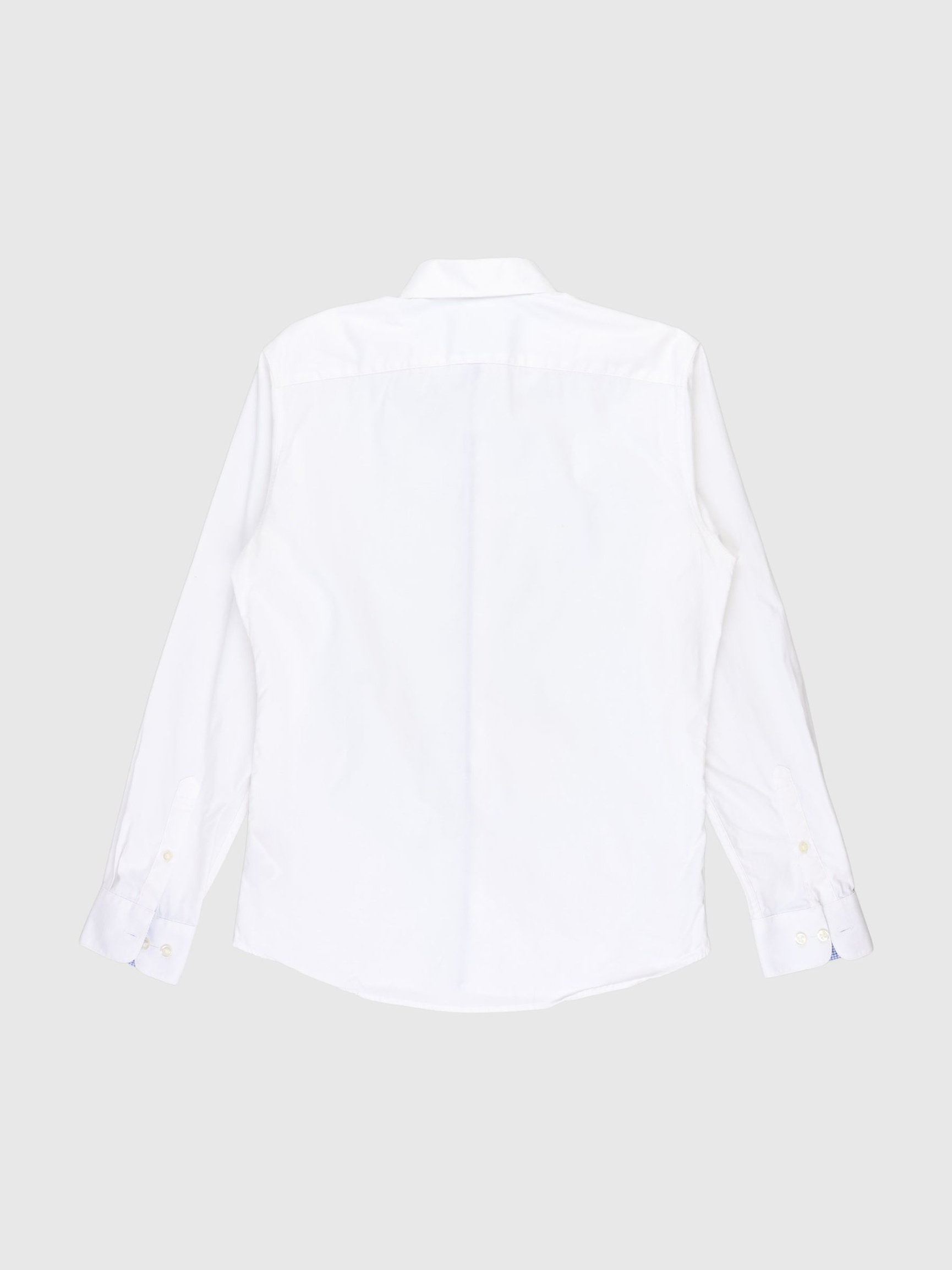 SLIM FIT HEMD, Bright White, highres