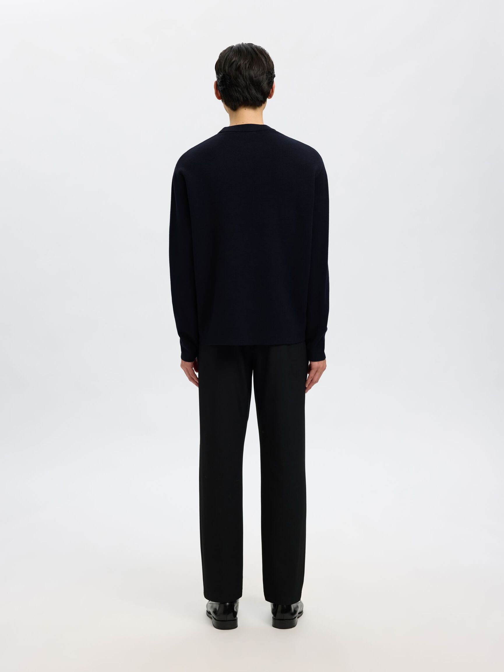 RELAXED FIT PULLOVER, Sky Captain, highres