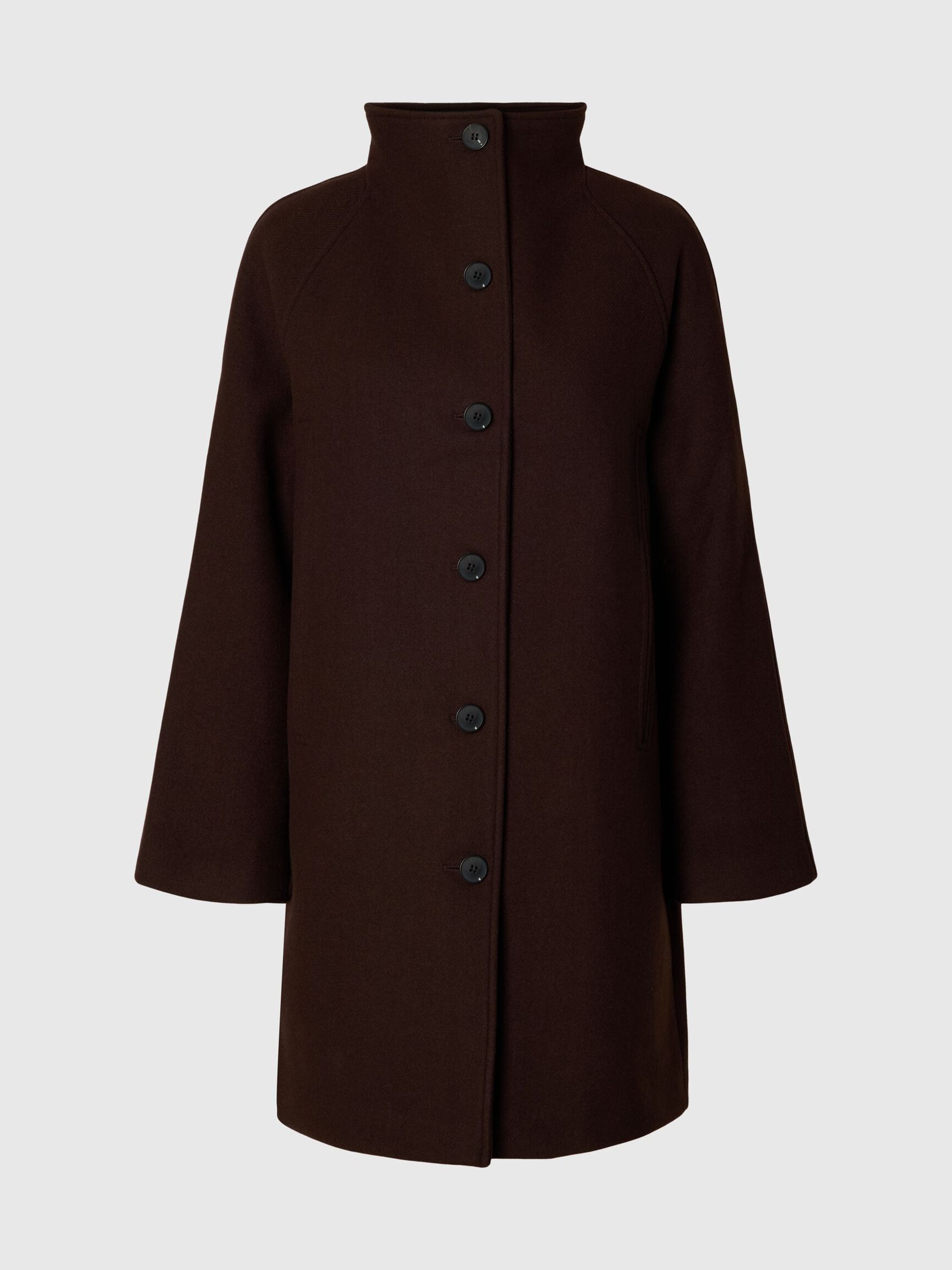 WOOL BLEND COAT, Delicioso, highres