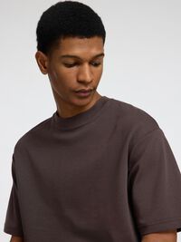 LOOSE FIT T-SHIRT, Chocolate Torte, highres