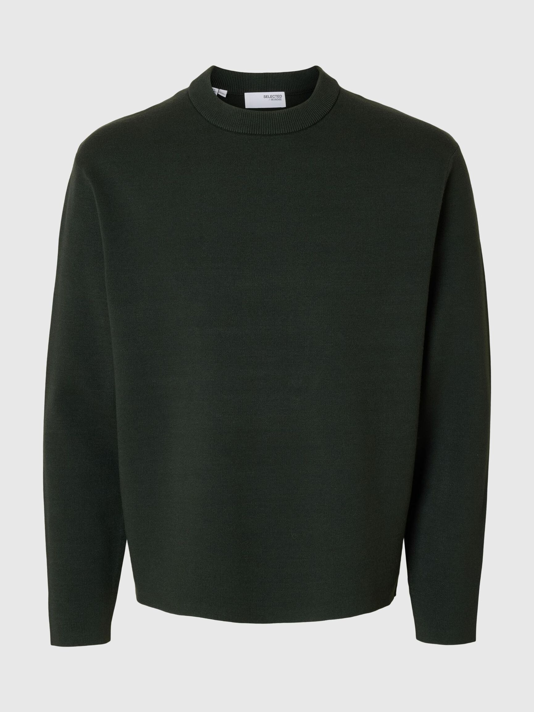 RELAXED FIT PULLOVER, Deep Forest, highres