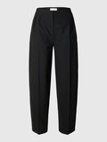 Selected WOLLGEMISCH BARREL FIT HOSEN, Black, highres - 16097766_Black_001.jpg