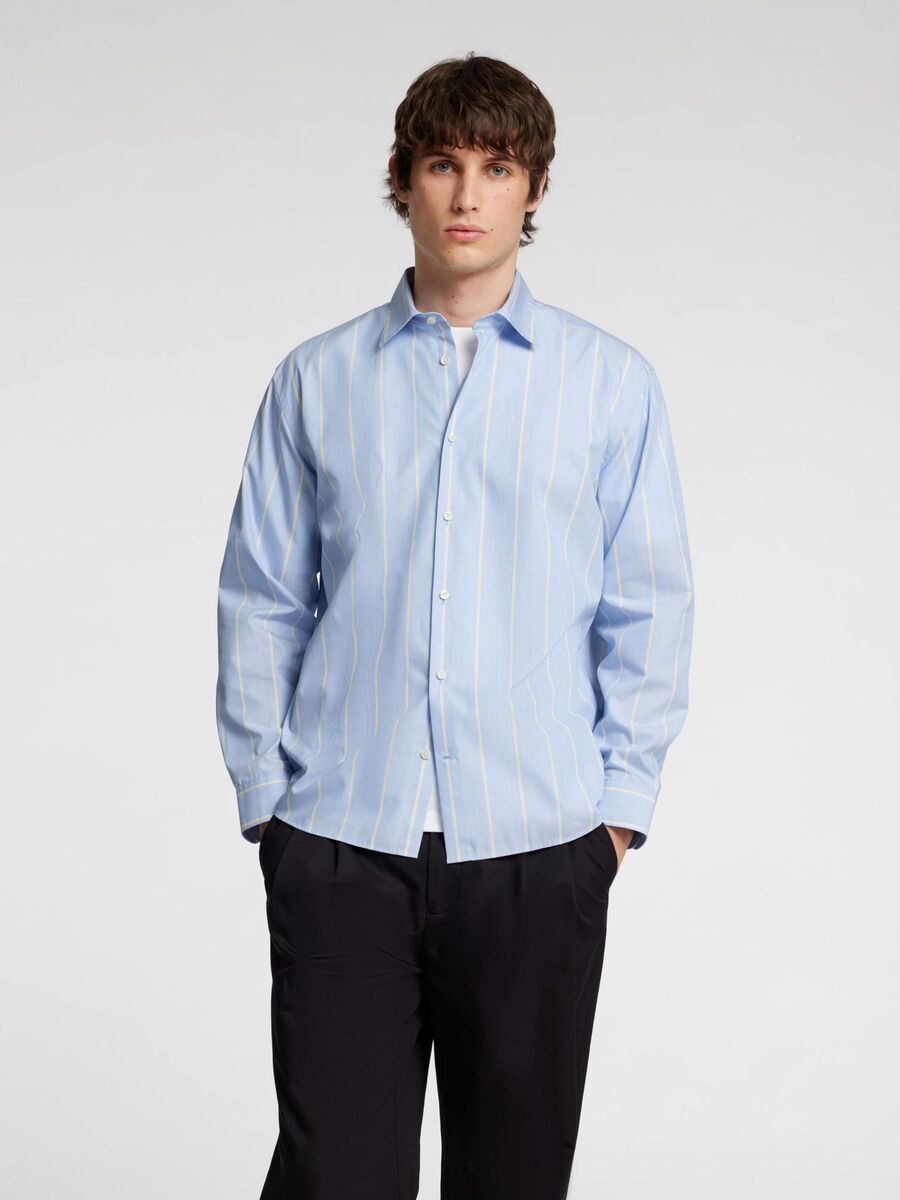 Selected RELAXED FIT LONG SLEEVED SHIRT, Light Blue, highres - 16096899_LightBlue_1165865_003.jpg