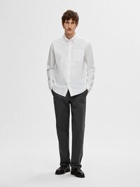 OXFORD SKJORTE, White, highres