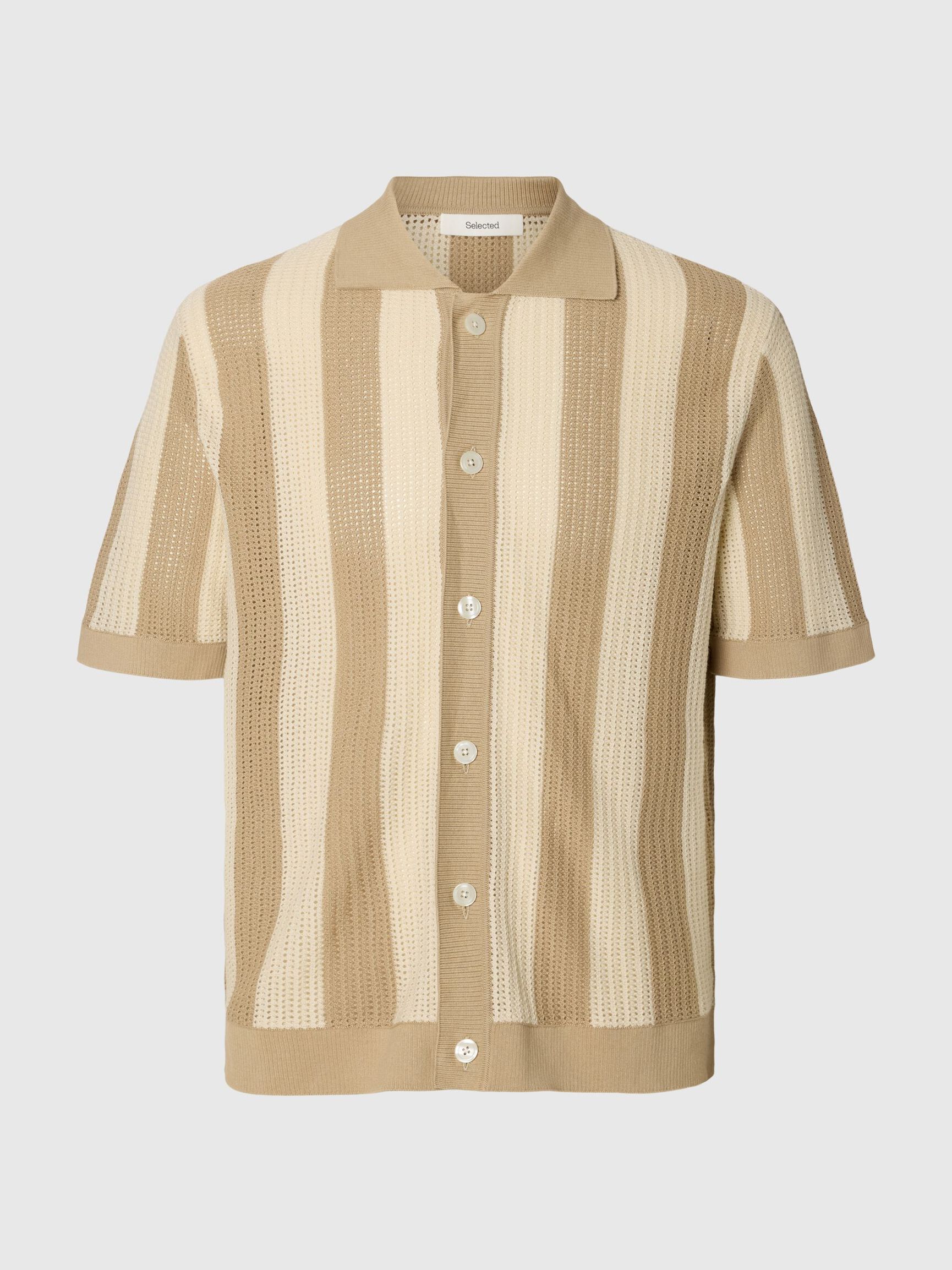 MANGAS CORTAS CAMISA, Birch, highres