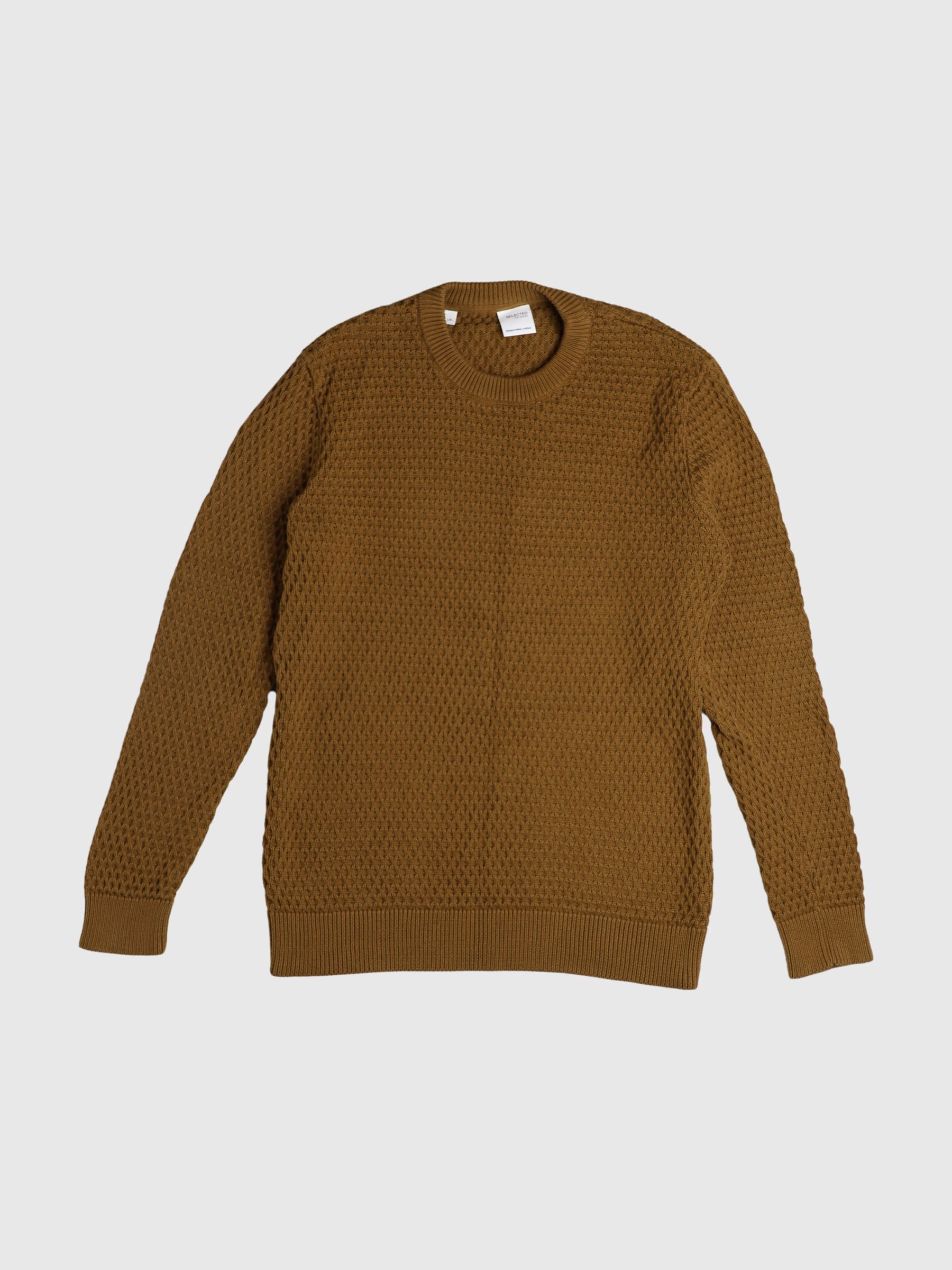 LONG SLEEVED JUMPER, Breen, highres