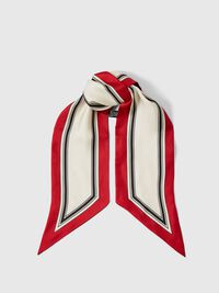 100% ZIJDE SJAAL, Equestrian Red, highres