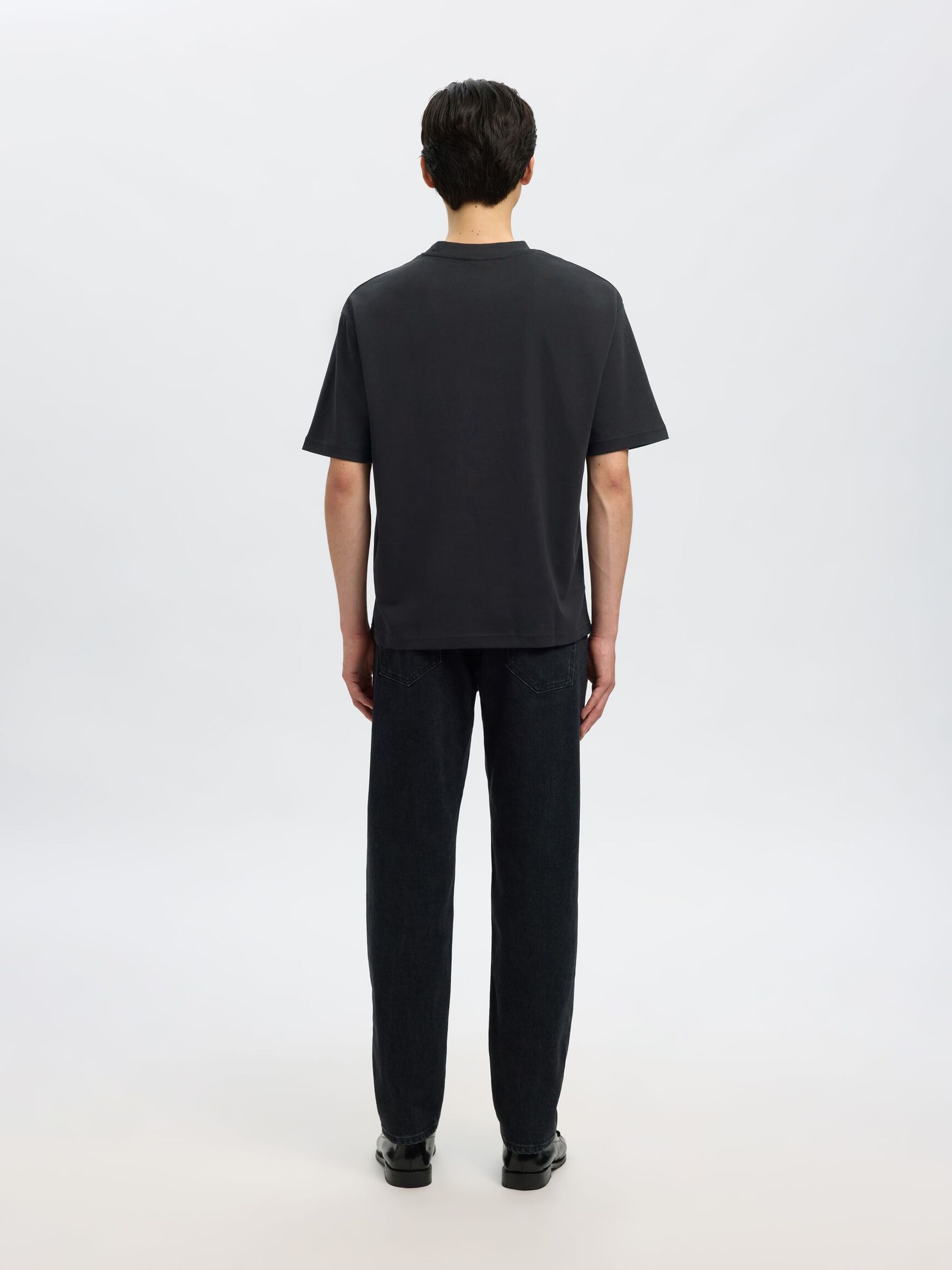 LOOSE FIT T-SHIRT, Black, highres