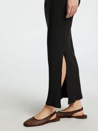 RIBBET BOMULD MAXINEDERDEL, Black, highres