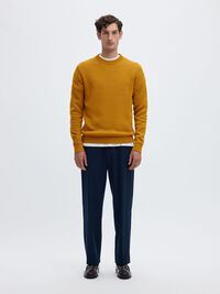 CREWNECK PULLOVER, Chai Tea, highres