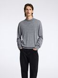 Selected 100% MERINO WOOL MOCK-NECK JUMPER, Medium Grey Melange, highres - 16096253_MediumGreyMelange_003.jpg