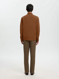 CLASSIC OVERSHIRT, Toffee, highres