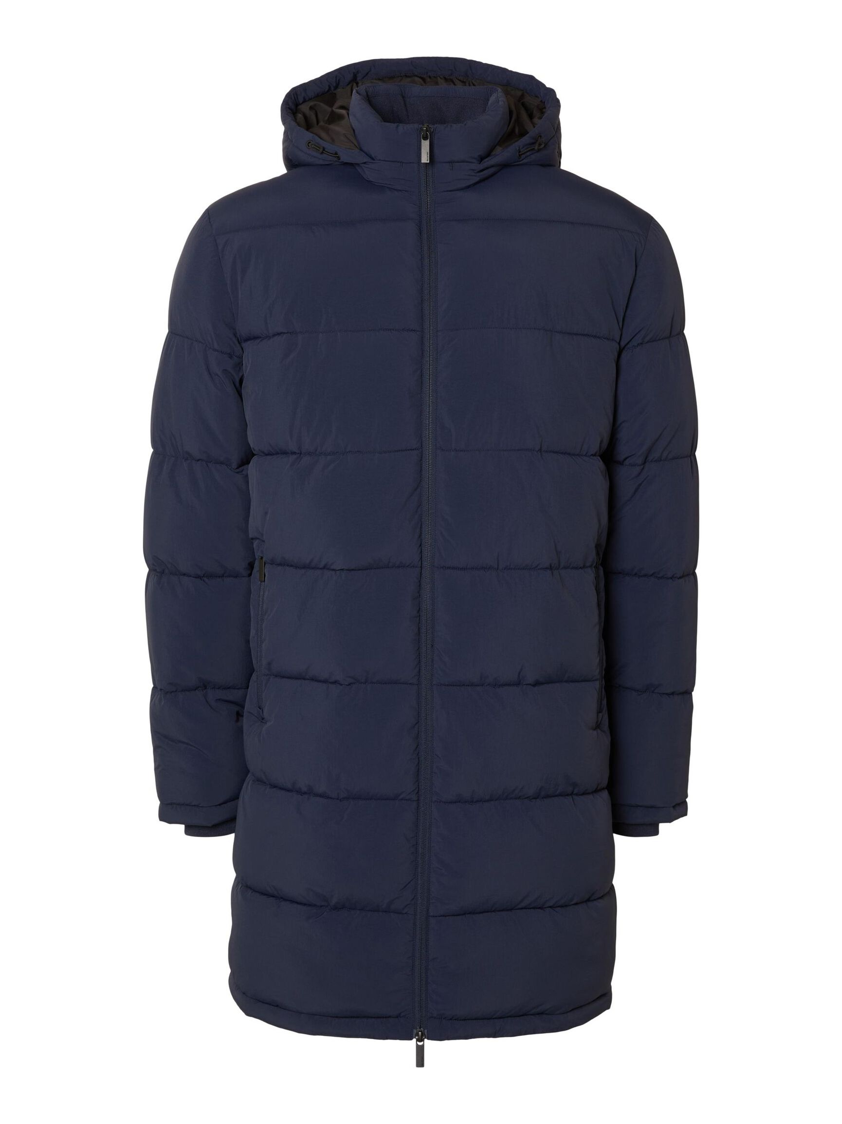 LONG PUFFER JACKET, Sky Captain, highres