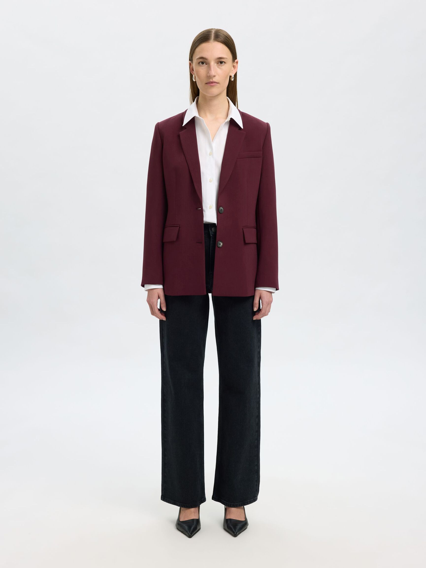 CLASSIC FIT BLAZER, Fig, highres