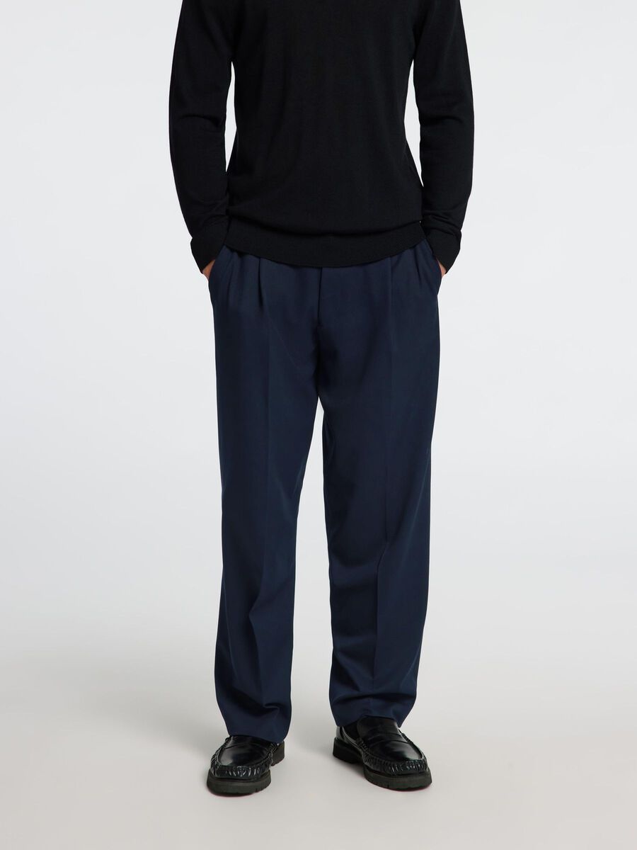 Selected 220 LOOSE FIT BROEK, Navy Blazer, highres - 16097529_NavyBlazer_003.jpg