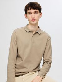 LANGERMET POLOSKJORTE, Pure Cashmere, highres