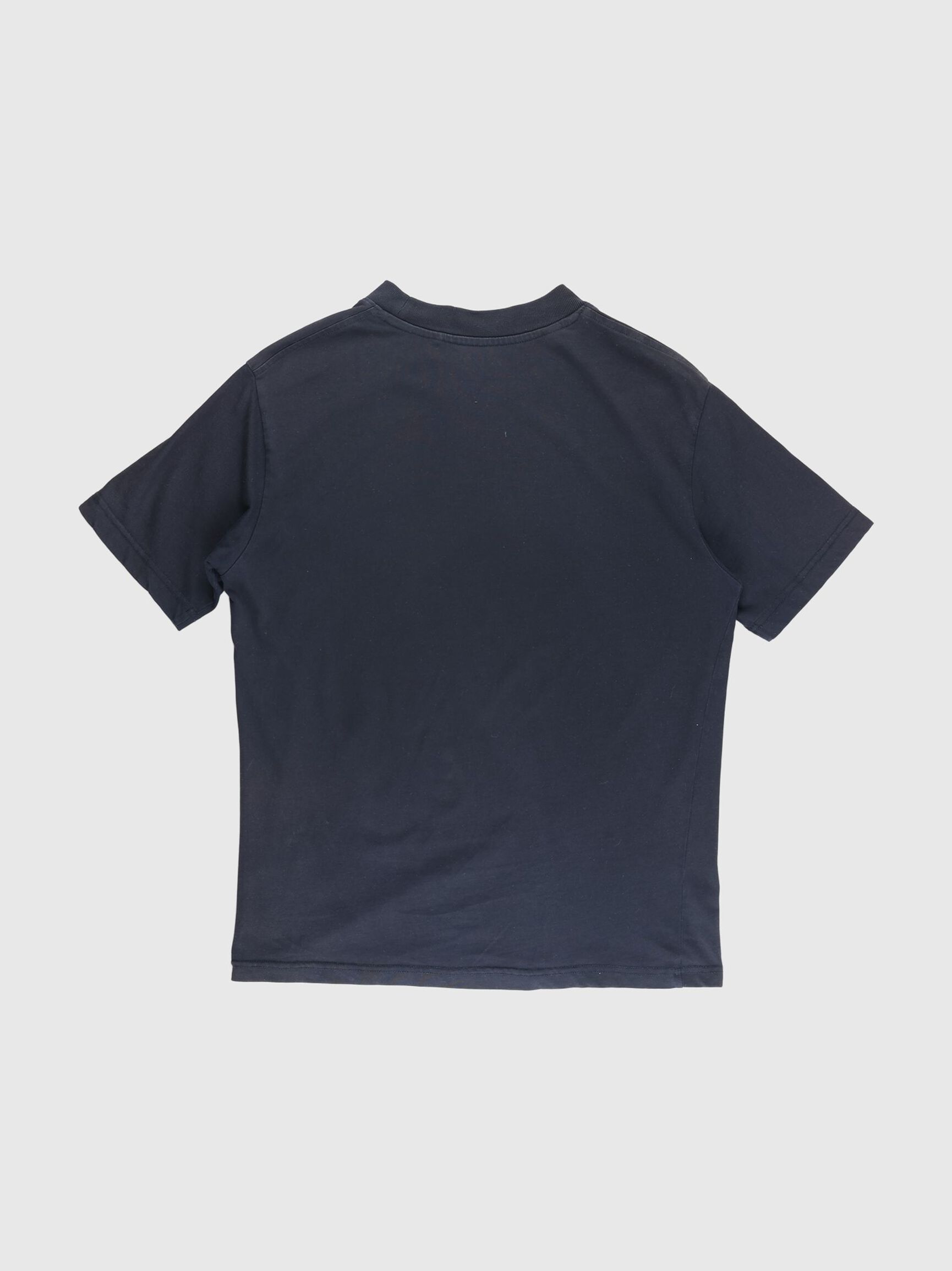 KORTÆRMET AFSLAPPET FIT T-SHIRT, Black, highres