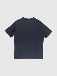 KORTÆRMET AFSLAPPET FIT T-SHIRT, Black, highres