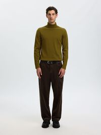 COL ROULÉ, Fir Green, highres