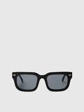 Selected VIERECKIGE SONNENBRILLE, Black, highres - 16097347_Black_001.jpg