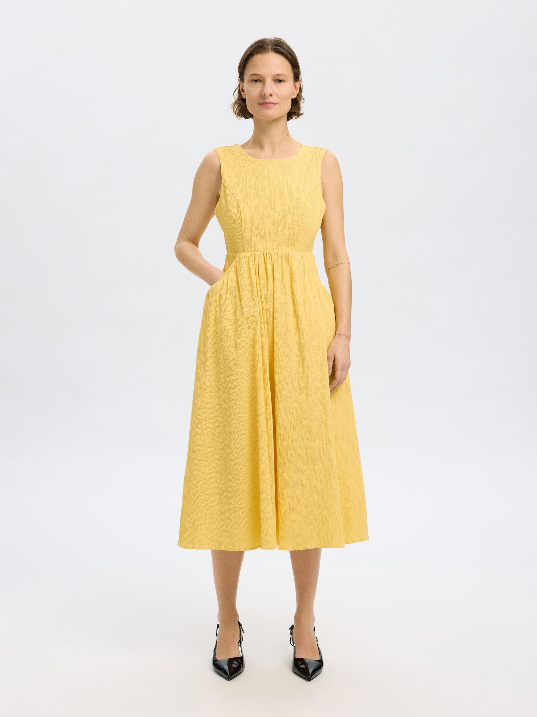 MOUWLOOS MIDI JURK, Sundress, highres
