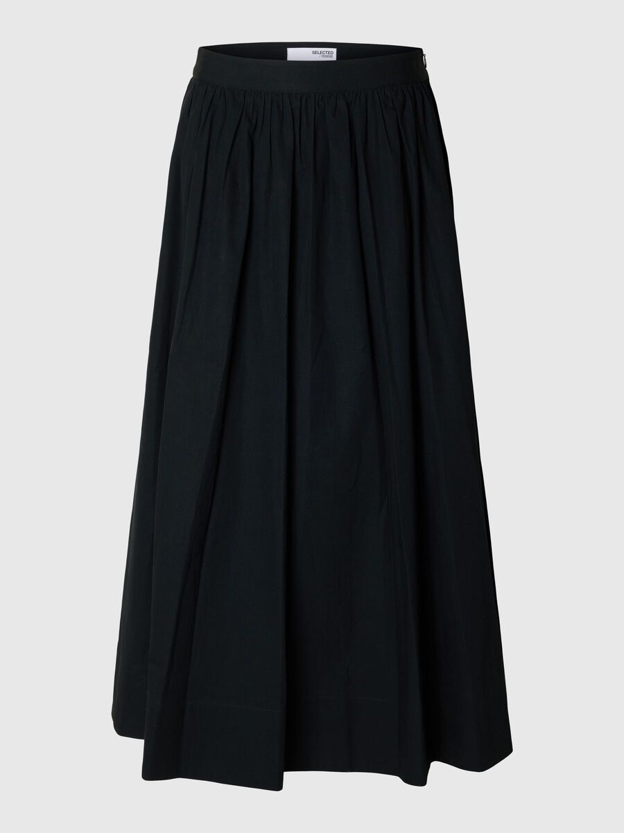 Selected HIGH WAIST MAXIROCK, Black, highres - 16097907_Black_001.jpg