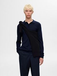 PIKEEPAITA, Navy Blazer, highres