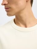 Selected RELAXED FIT T-SHIRT, Egret, highres - 16097650_Egret_006.jpg