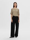 Selected BASIC T-SHIRT, Greige, highres - 16065731_Greige_005.jpg