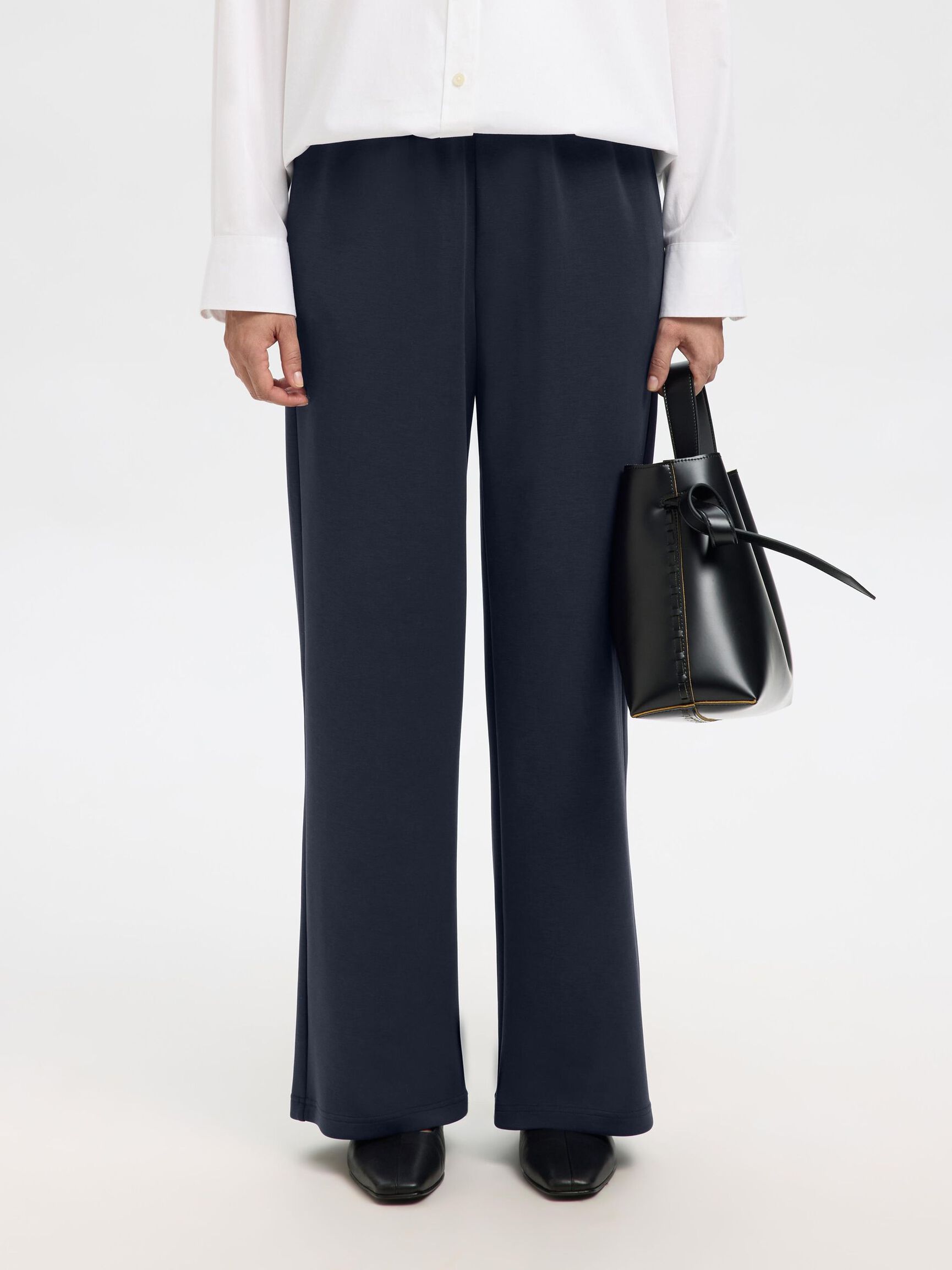 RELAXED FIT TROUSERS, Dark Sapphire, highres