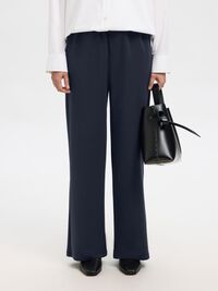 RELAXED FIT TROUSERS, Dark Sapphire, highres