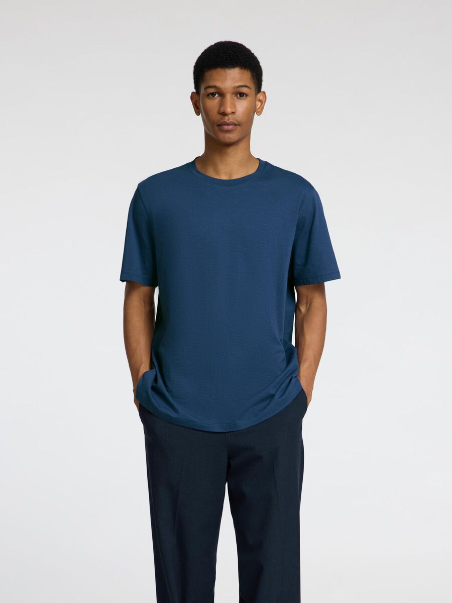 Selected FLAMMENGARN BAUMWOLL T-SHIRT, Oceana, highres - 16092508_Oceana_003.jpg