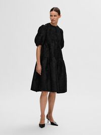 VESTITO MIDI, Black, highres
