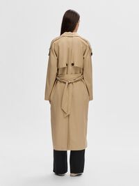DUBBELKNÄPPT TRENCHCOAT, Cornstalk, highres