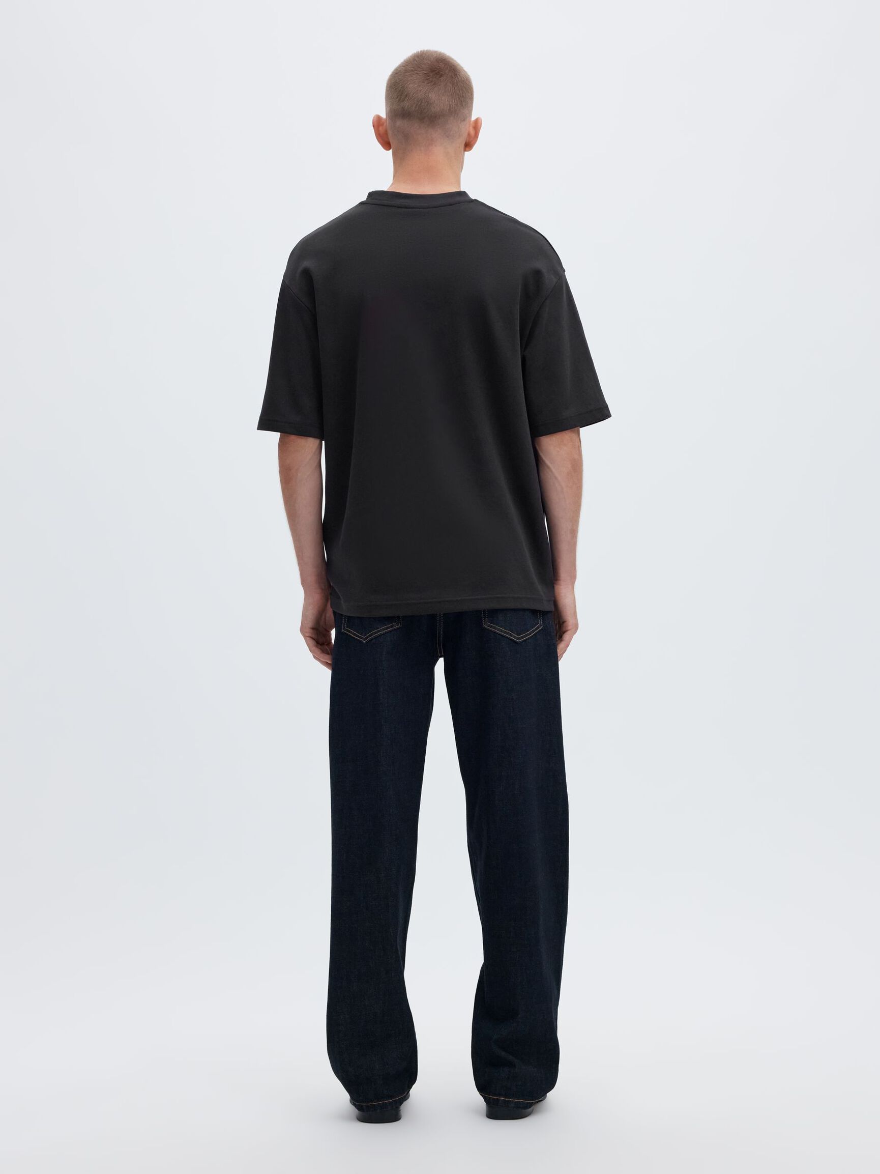 LOOSE FIT T-SHIRT, Black, highres