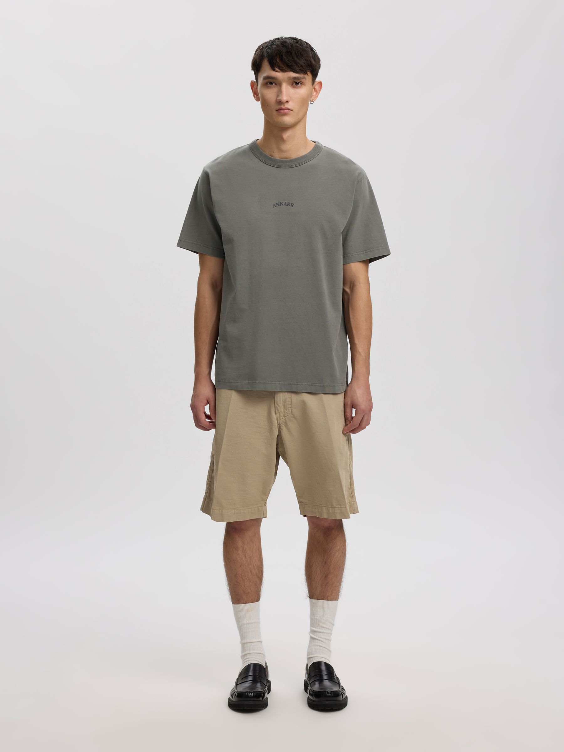 LOOSE FIT T-SHIRT, Pewter, highres