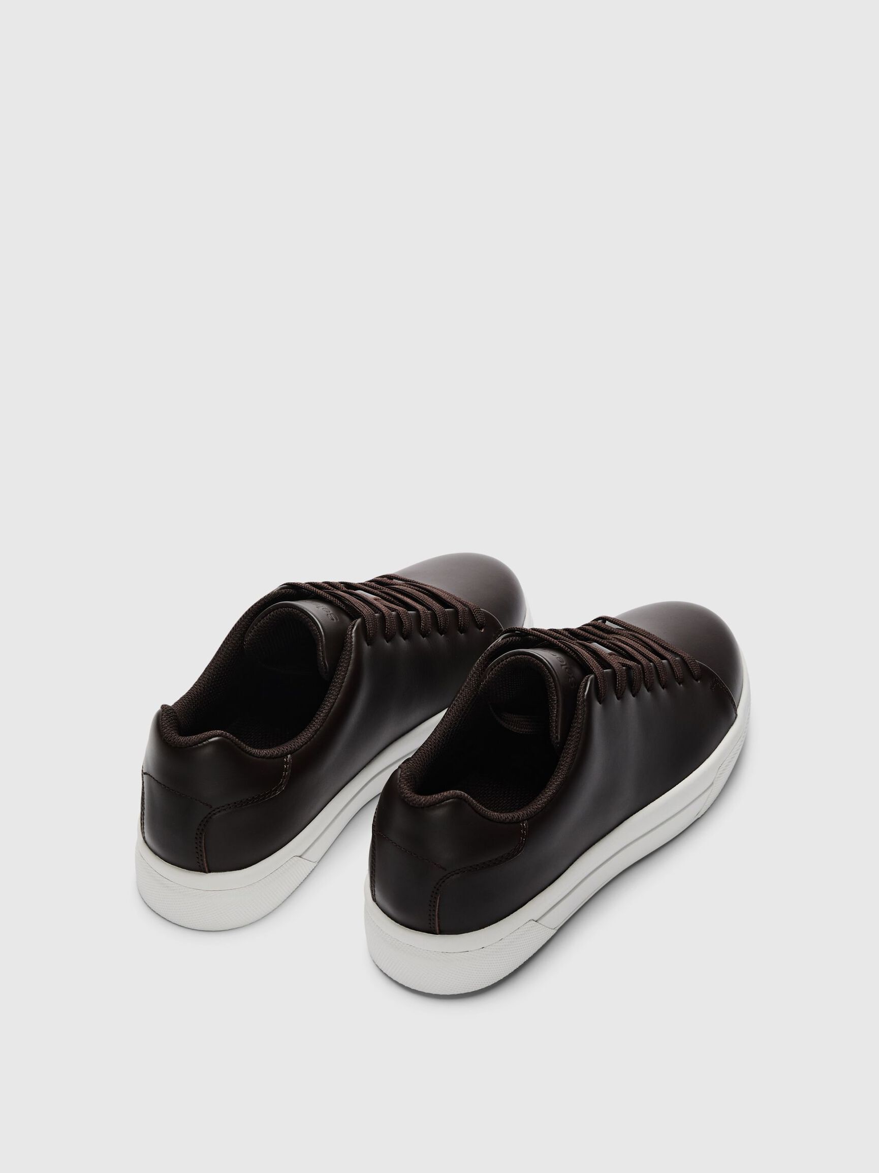 CHUNKY LEATHER TRAINERS, Delicioso, highres