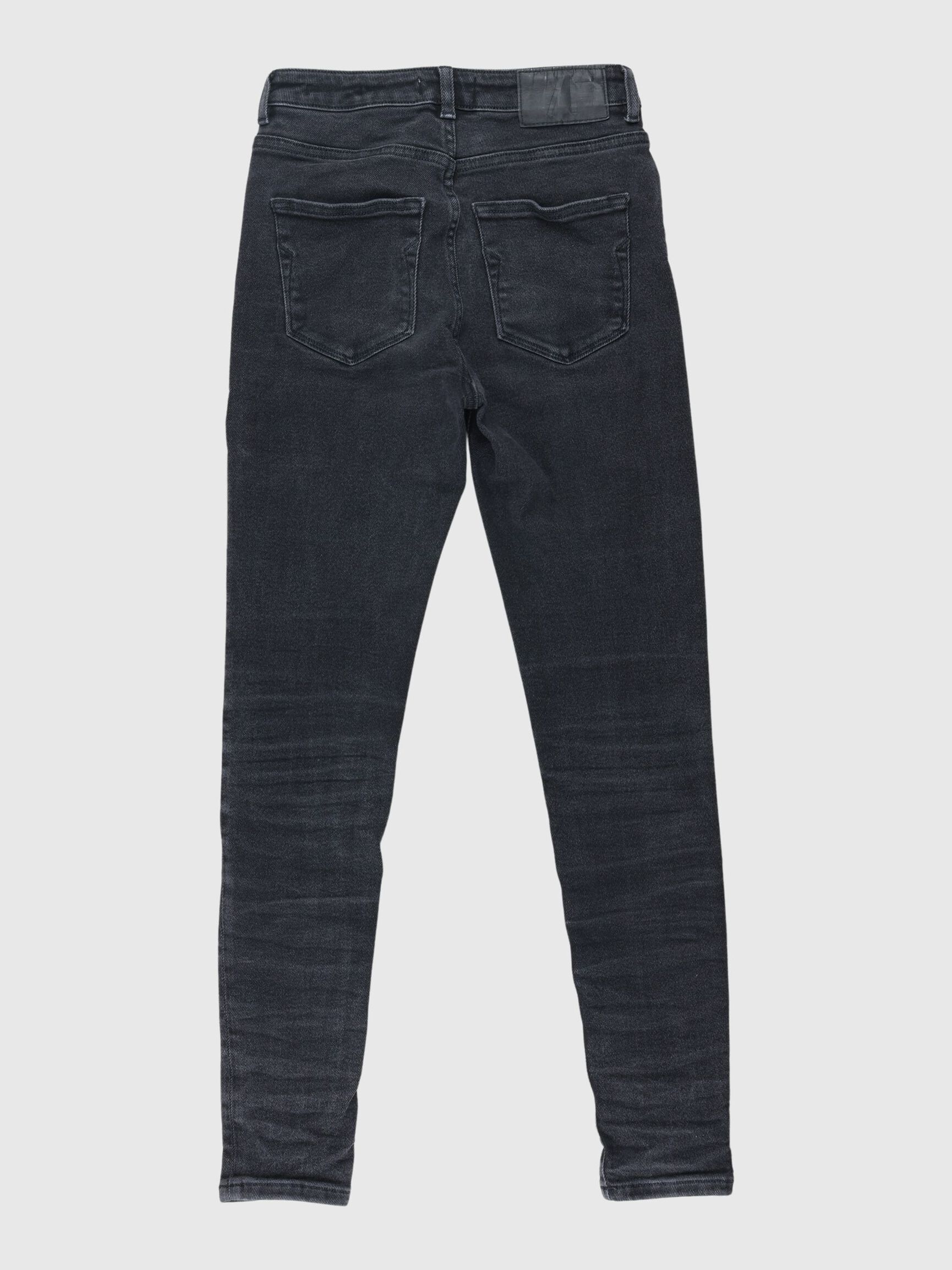 JEANS, Black Denim, highres