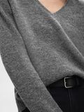 Selected ULLBLANDING V-HALS PULLOVER, Medium Grey Melange, highres - 16094268_MediumGreyMelange_006.jpg