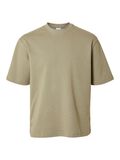Selected LOOSE FIT T-SHIRT, Vetiver, highres - 16094143_Vetiver_001.jpg