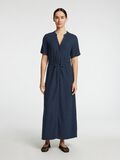 Selected SHORT SLEEVED SHIRT DRESS, Dark Sapphire, highres - 16096446_DarkSapphire_005.jpg