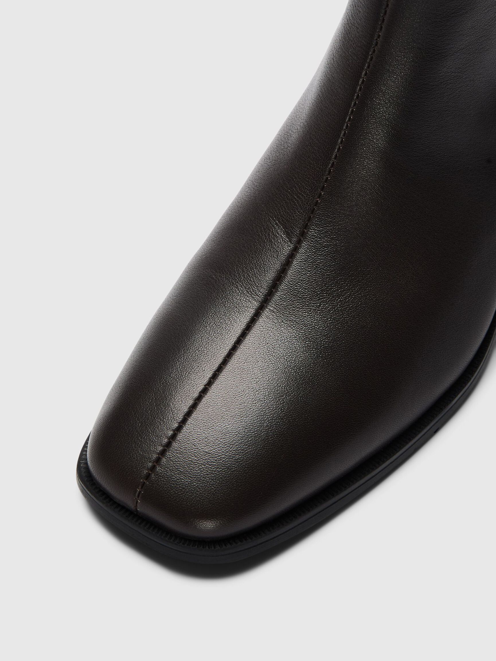 LEATHER ANKLE BOOTS, Delicioso, highres